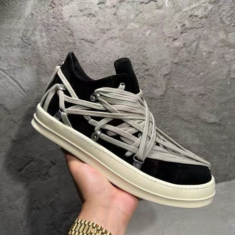 Women's & Men's Retro Genuine Board Crazy White Couple Sneakers