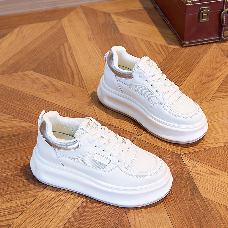 Women's Platform Height Increasing Insole Versatile Mesh Breathable Women's Shoes