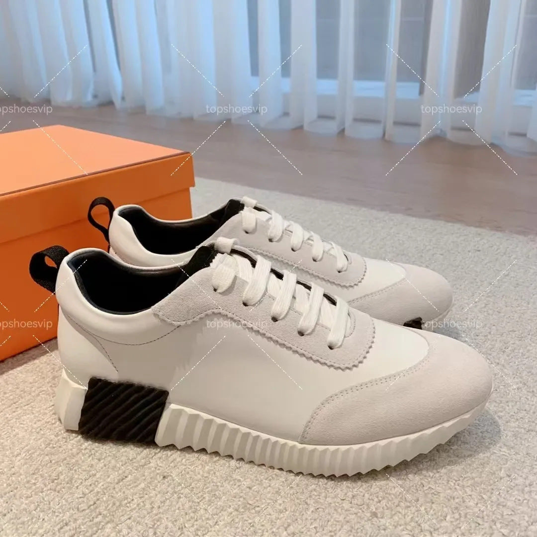 Women's Couples Fashion Genuine Running Surface Sneakers