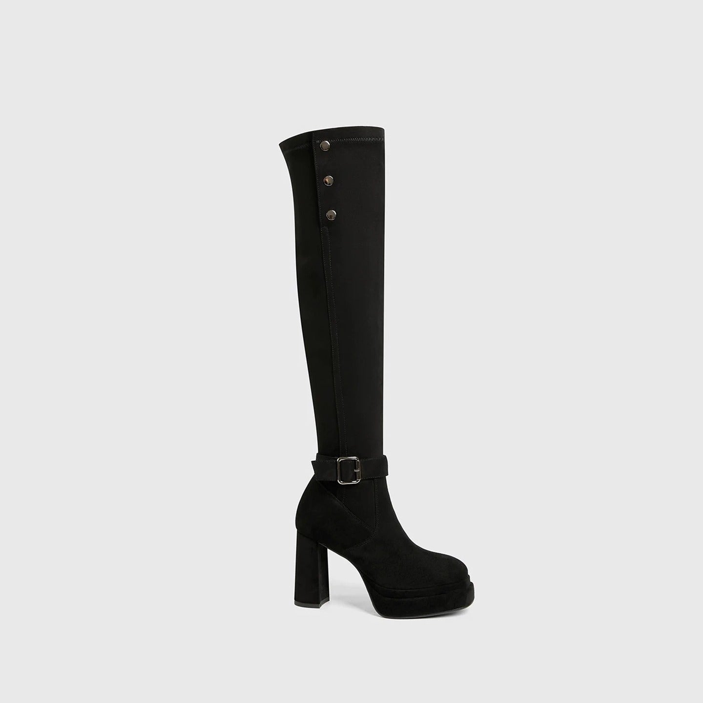 Women's Stretch Korean Drama Female Owner Ancient Early Waterproof Platform Increased Heels