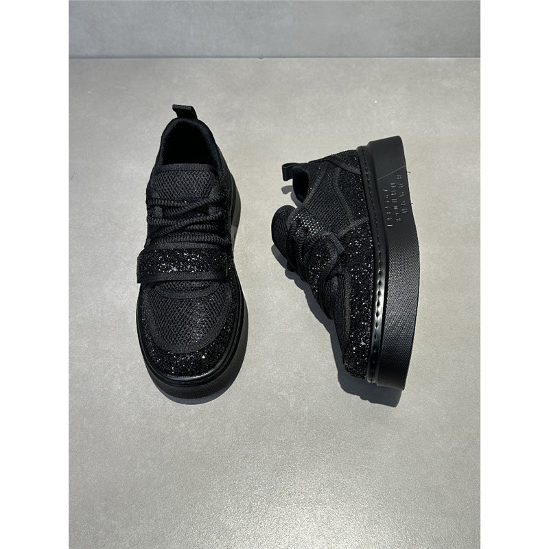 Men's Magic Stick Comfortable Breathable Mesh Soft Men's Business Leather Shoes