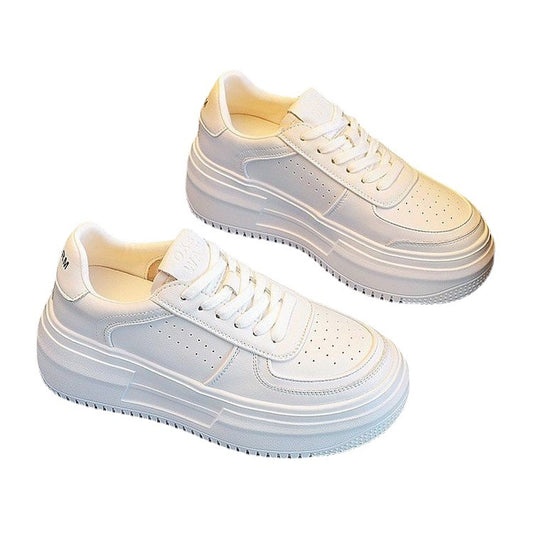 Women's Platform White Comfortable Summer Single-layer Tide Casual Shoes