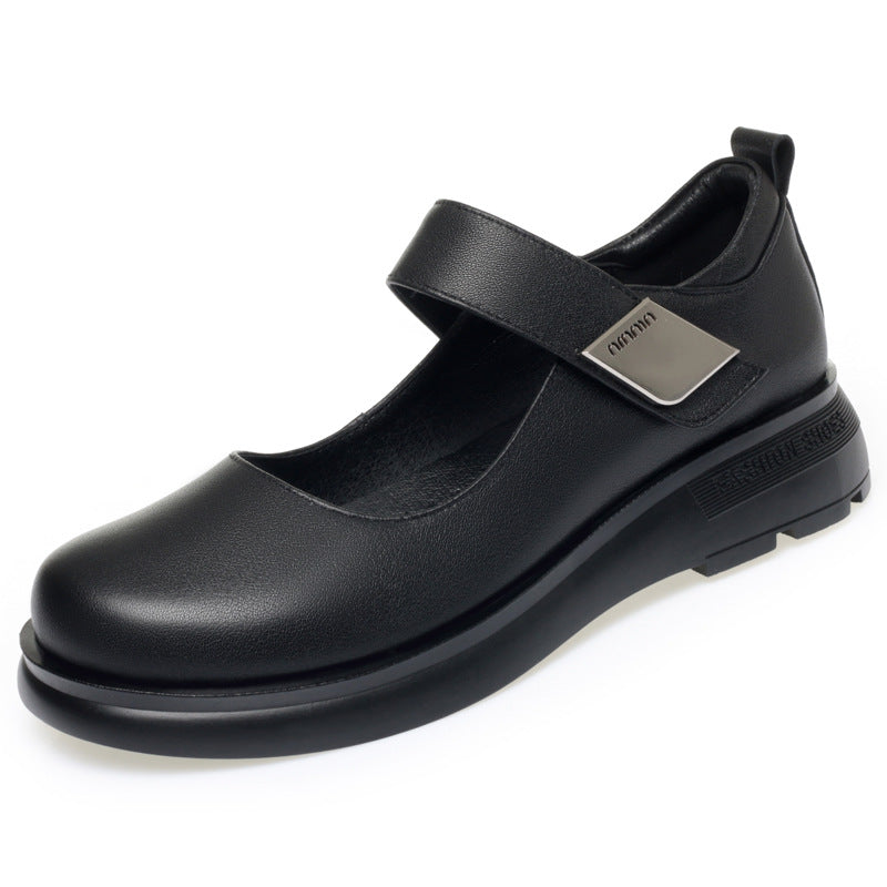Women's Large Single Low Thick Mom For Catwalk Women's Casual Shoes