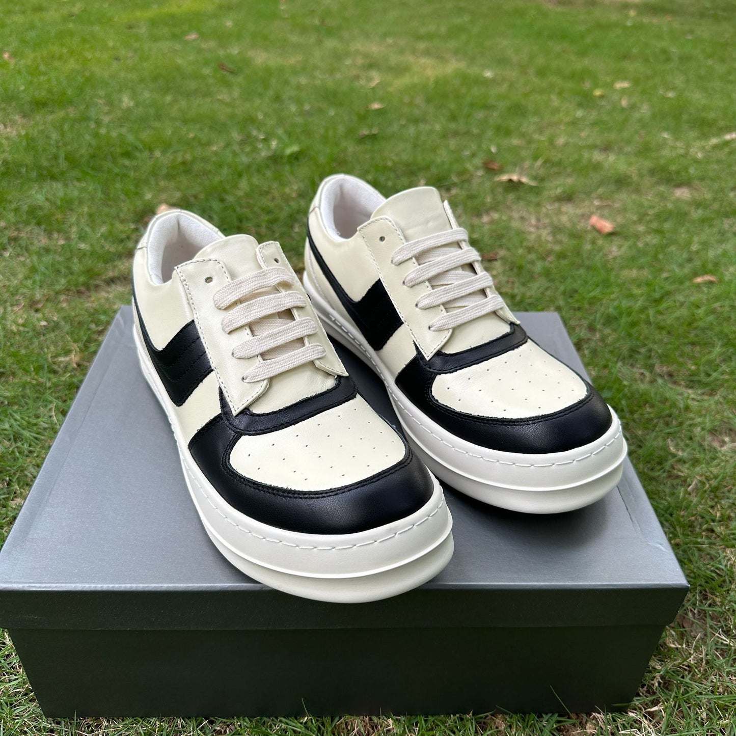 Genuine Board Male Female Large Size Platform High Sneakers