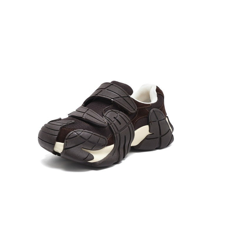 Women's European Goods Personality Octopus Dad Spring Velcro Niche Sneakers