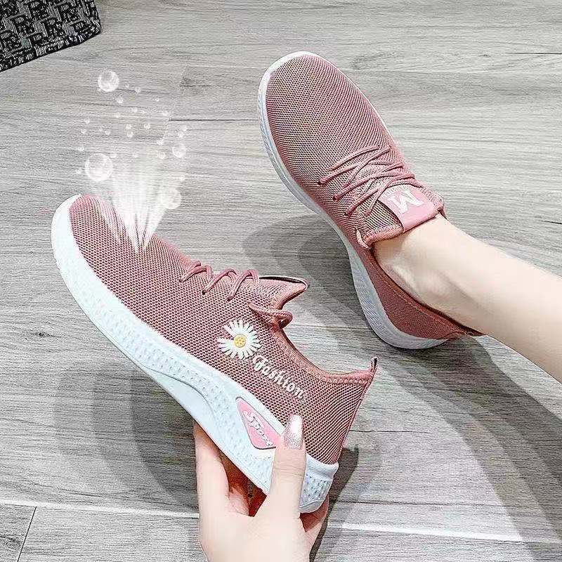 Women's Spring Old Cloth Thick Bottom Breathable Sneakers