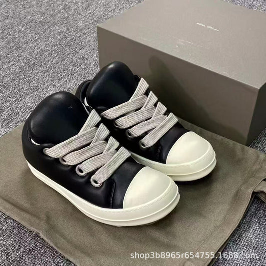 Infringing Bread Owens Little Chubby Wide Platform Lovers Men's Casual Shoes