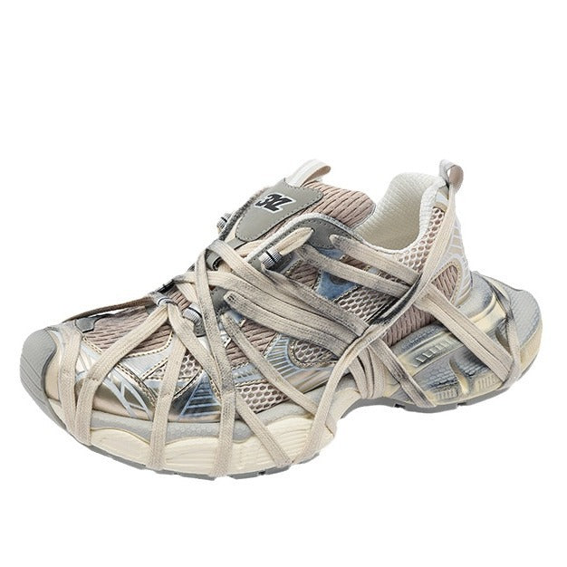 Paris Th Generation Clunky Thick Bottom Increased Sneakers