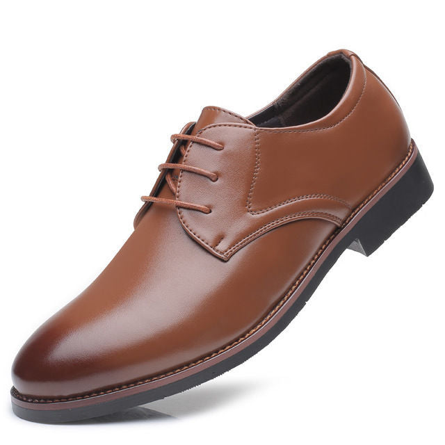 Men's Extra Large Size Interview Formal Wear Men's Business Leather Shoes