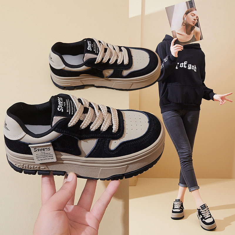 Women's Sports Black White Panda Popular Leisure Women's Casual Shoes