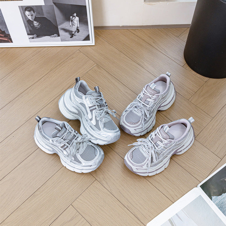 Dad Female Fashion Elevator Wild Sports Women's Casual Shoes