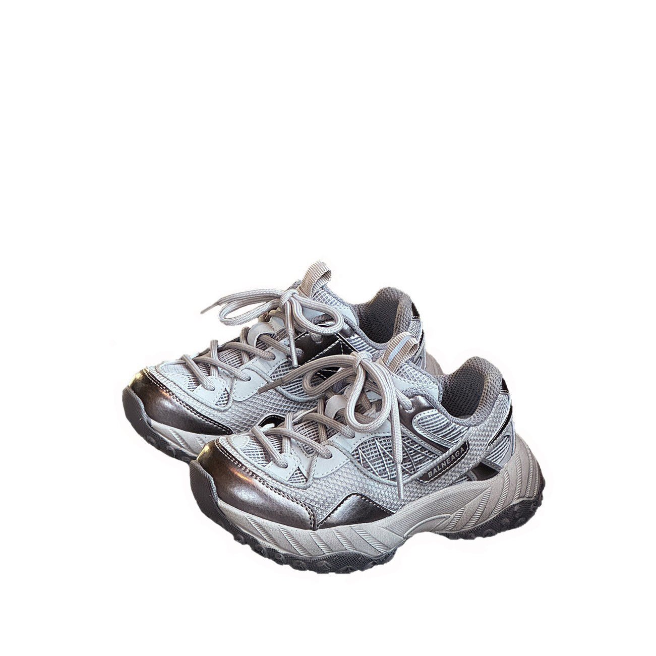 Children's Retro Classic Dad Boys Distressed Brushed Children's Sports Shoes