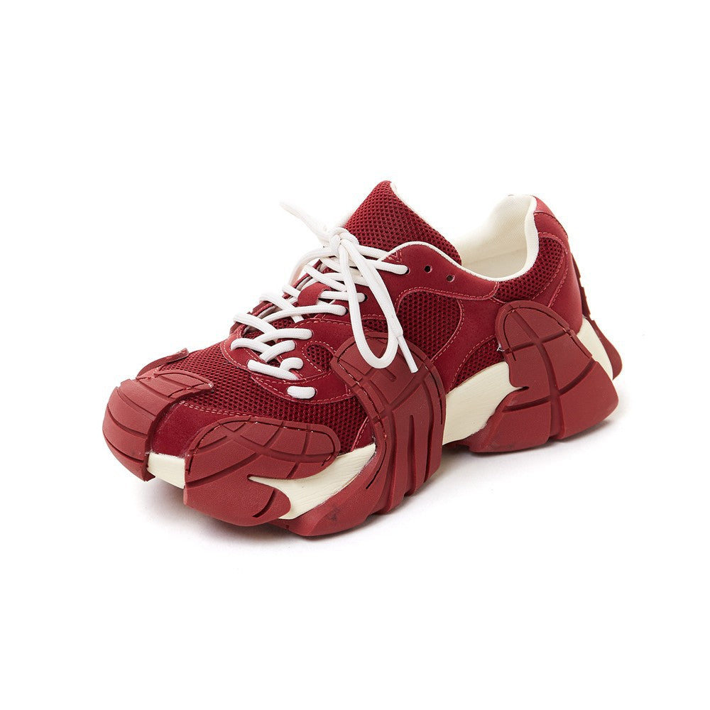 Grape Mom Hot Octopus Dad Mesh Stitching Sneakers