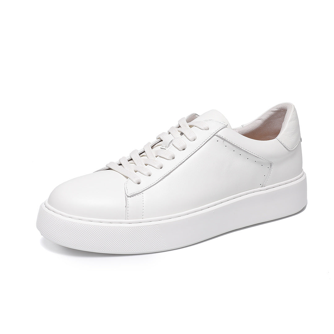 Men's Lei Jun Platform White Business Men's Shoes