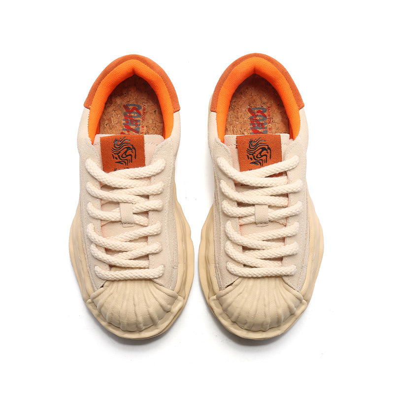 Women's & Men's Dissoed Niche Retro Easy Thick Sole Women's Board Shoes
