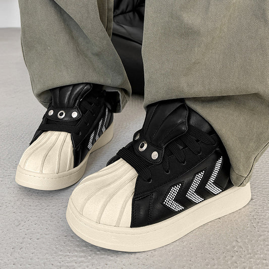 Shell German Training Retro Warm Bread Men's Sports Shoes