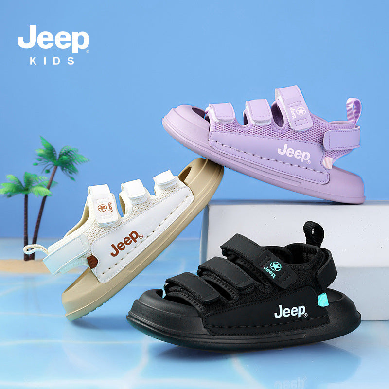 Children's Closed Toe Summer Soft Bottom Sports Sandals
