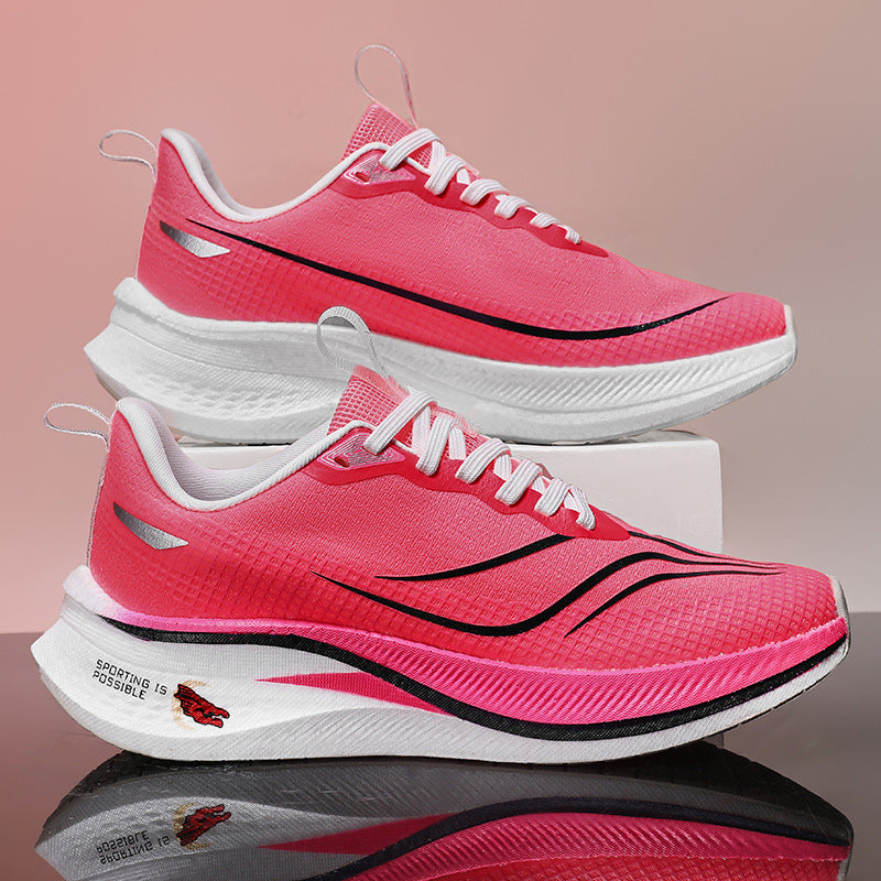 Men's Running Really Burst Bottom Carbon Plate Couple Men's Sports Shoes