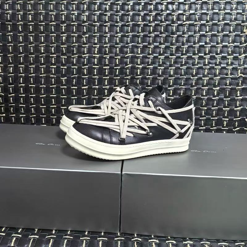 Men's Fashionable Genuine Pentagram Milk Fragrance Bottom Retro Men's Shoes