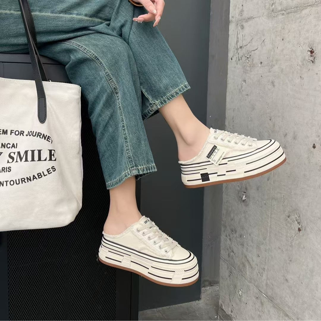 Women's Small For Spring Comfortable Platform Best-selling Thick-soles Slippers