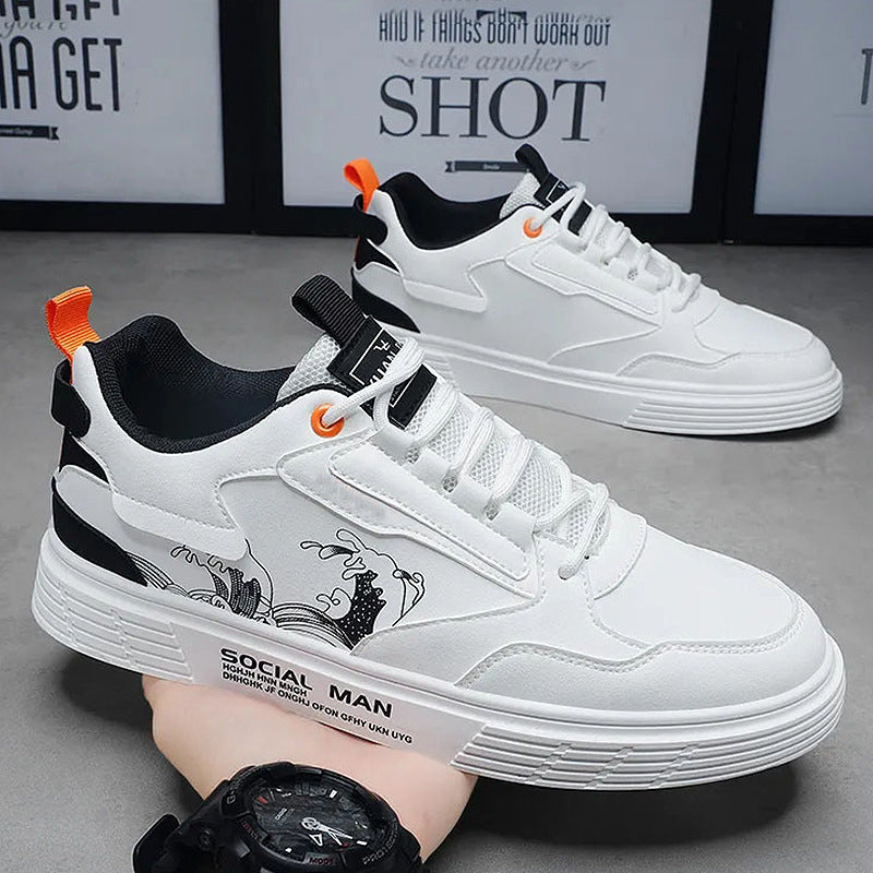 Men's Extra Large Size Summer Fat Feet Wide Sports Sneakers
