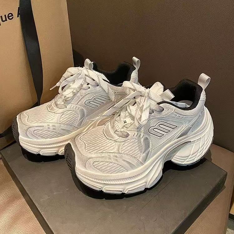 Women's Dad Fashion Thick Bottom Height Increasing Sneakers