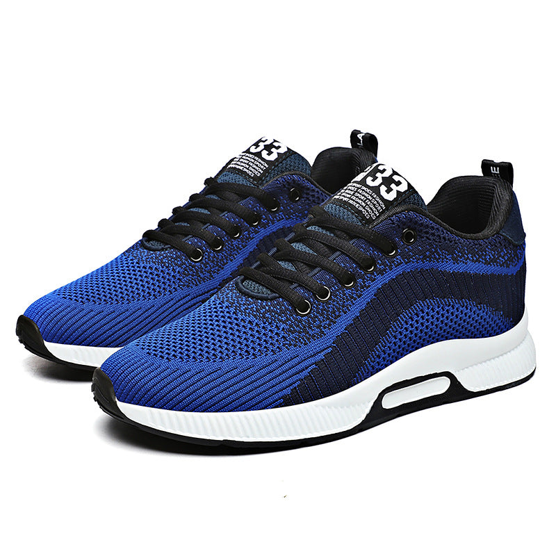 Men's Mesh Running Inner Invisible Height Increasing Sneakers