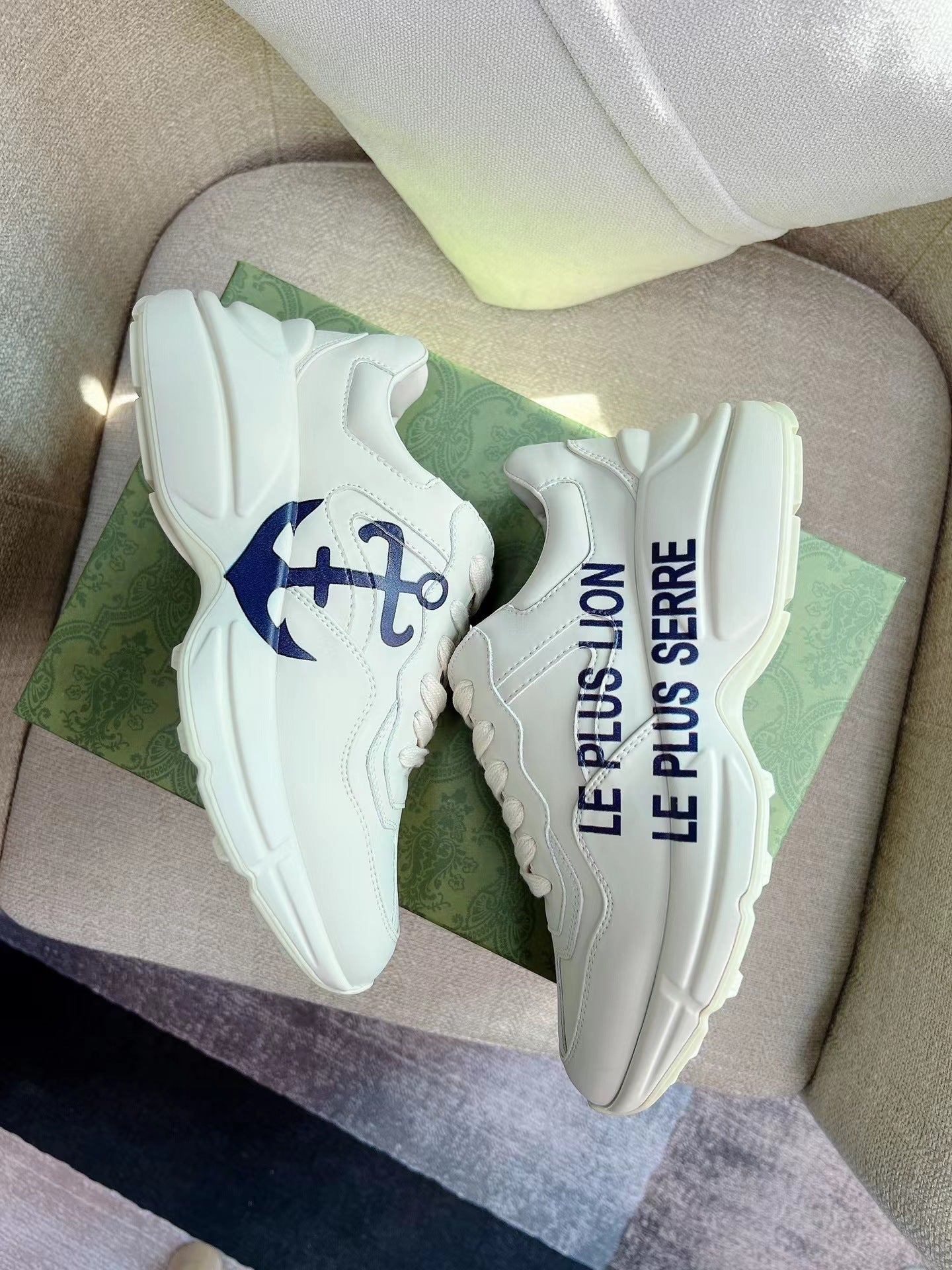 Women's & Men's Bottom Tide Genuine Style Female Height Sneakers