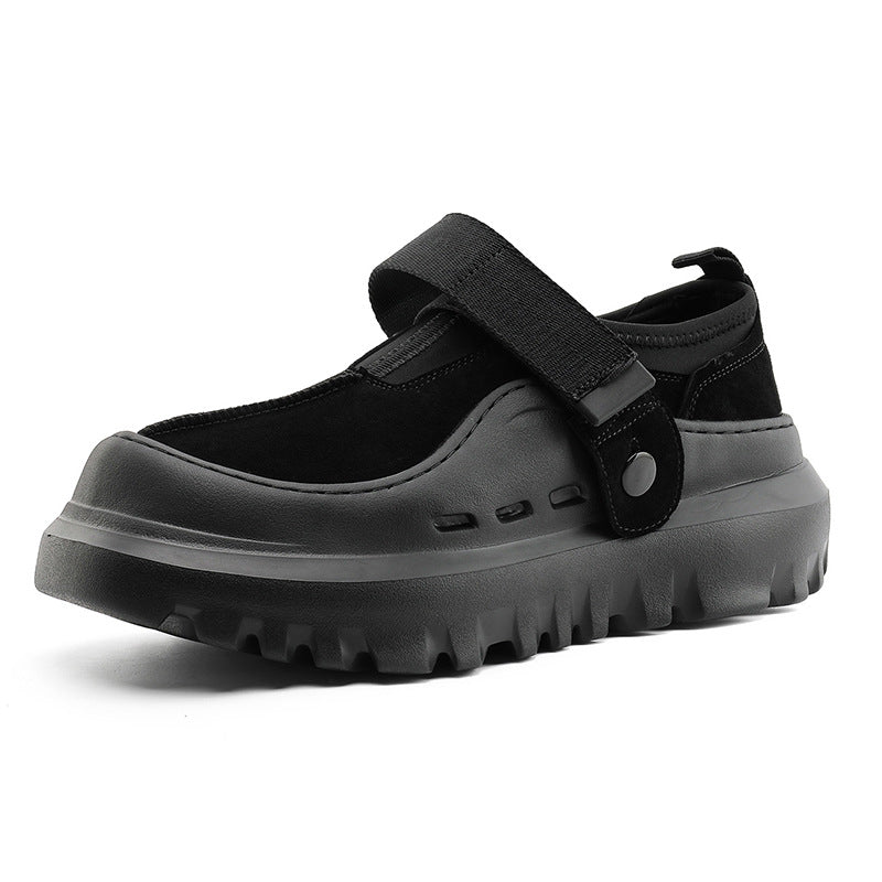 Women's & Men's Thick Bottom Slip-on Lazy Lovers Heighten Counter Casual Shoes