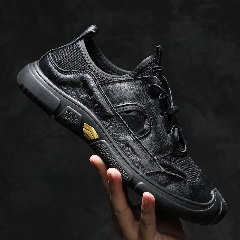 Men's Summer Hole Outerwear Pump Beach Breathable Sandals