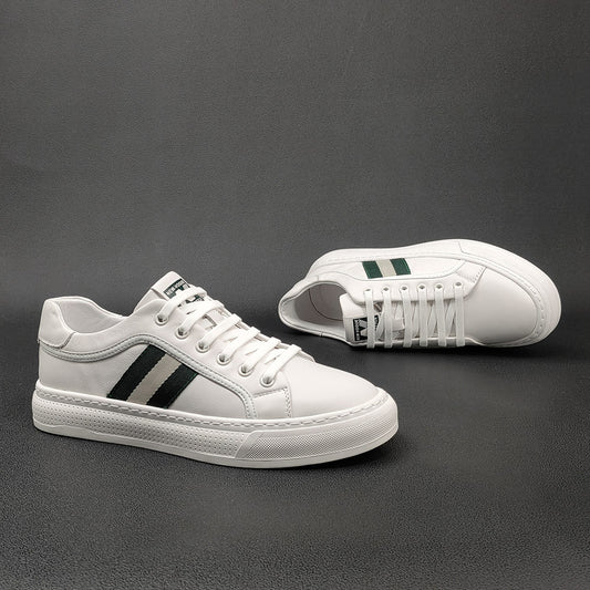 Men's White Trendy Light Luxury Lazy Men's Shoes