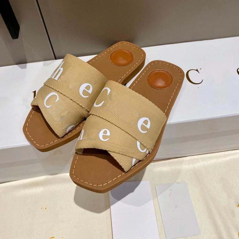 Women's Letter Outdoor Summer Fork Knitted Belt Sandals