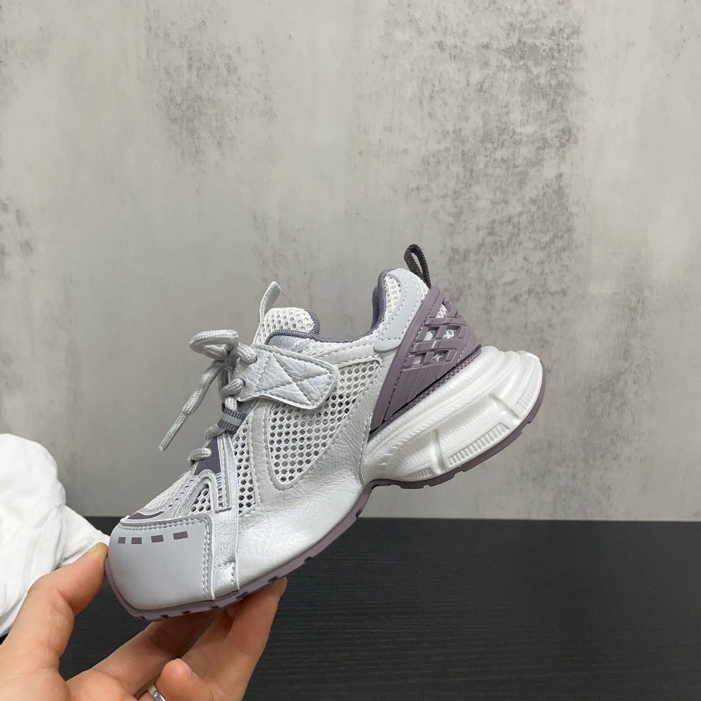 Decorative Splicing Korean Style Trendy Daddy Summer Boys Sneakers