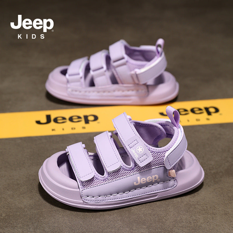 Children's Closed Toe Summer Soft Bottom Sports Sandals
