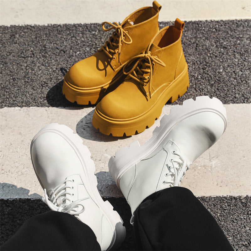 Men's Worker Retro High Street Martin Tooling Boots