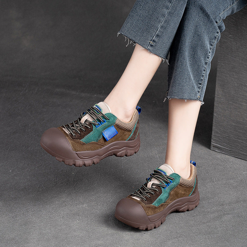 Women's Retro Round Toe Single-layer Front Lightweight Comfort Women's Casual Shoes