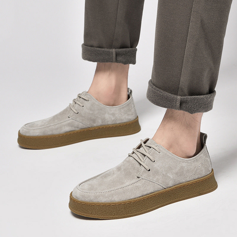 Men's Smart Flat Spring Matte Versatile Tide Men's Board Shoes