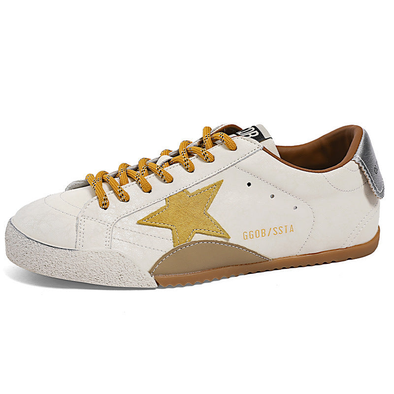 Women's Retro White Spring Korean High Quality German Sneakers