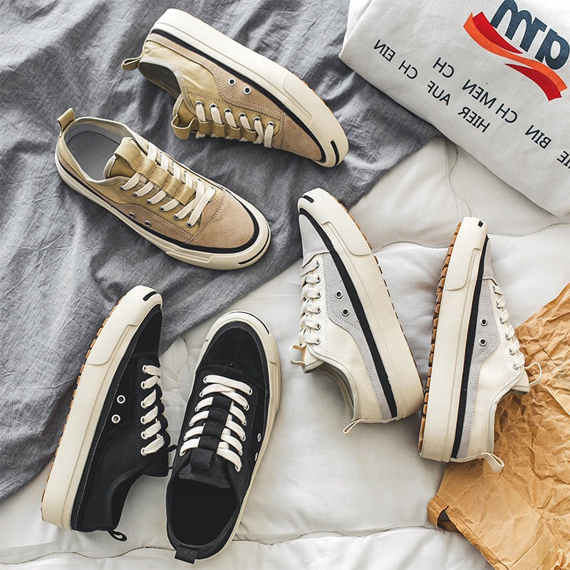 Men's Fashionable Summer Korean Style Street Retro Low Men's Canvas Shoes