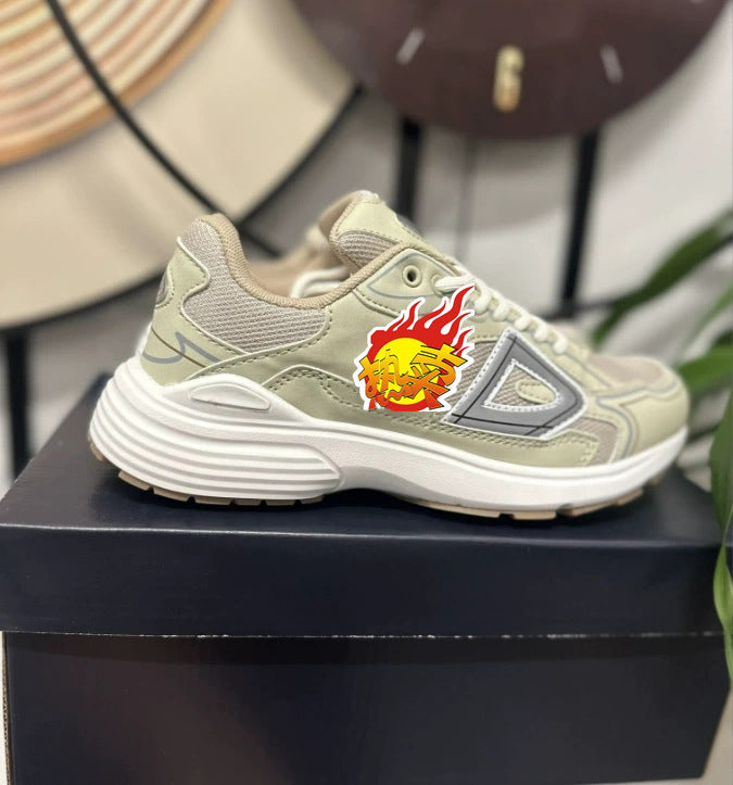 Women's & Men's Fashion Trendy Breathable Daddy Letters Heightened Men's Sports Shoes