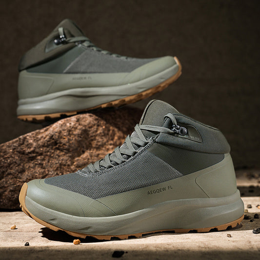 Men's Flat Waterproof Hiking Thermal Live Sneakers