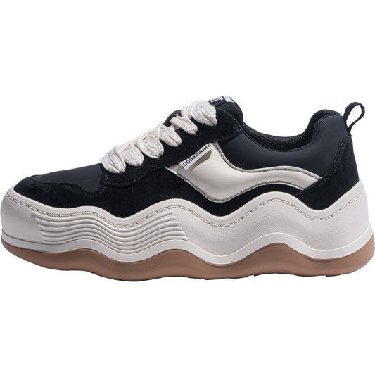 Women's Bread Korean Style Big Head Autumn Platform Sneakers