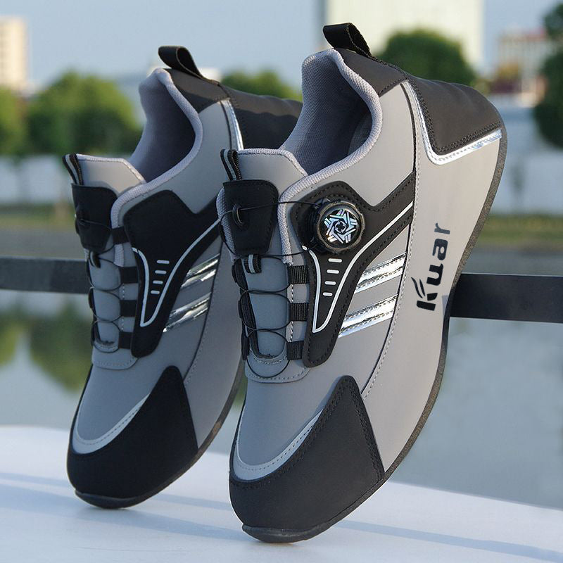 Men's Rotating Button Knob Sports Travel Trendy Casual Shoes