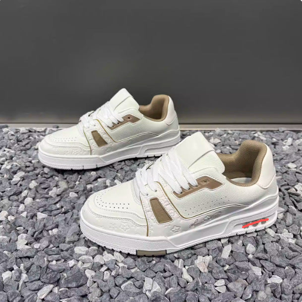 Men's Trendy Solid Color Thick Bottom Fashion Men's Sports Shoes