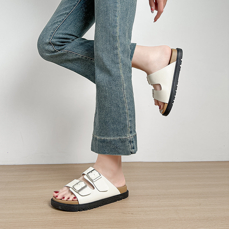 Women's Genuine Summer Wear High-grade Beach Slippers