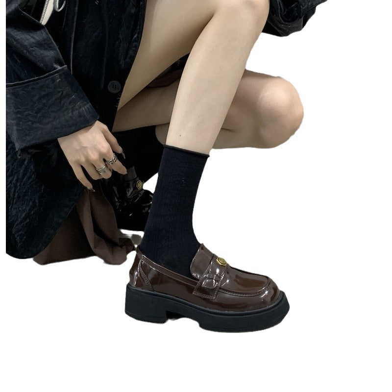 Retro Beanie Autumn Platform Comfortable Female Women's Fashion Shoes