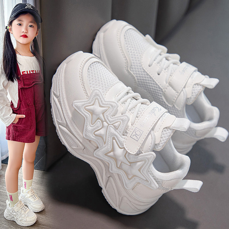 Children's Spring Boys Soft Bottom Big Fashion Sneakers