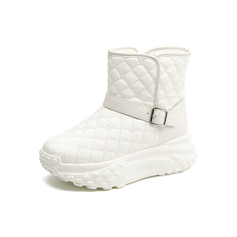 Women's Down Platform Winter Bread Thickened Northeast Snow Boots
