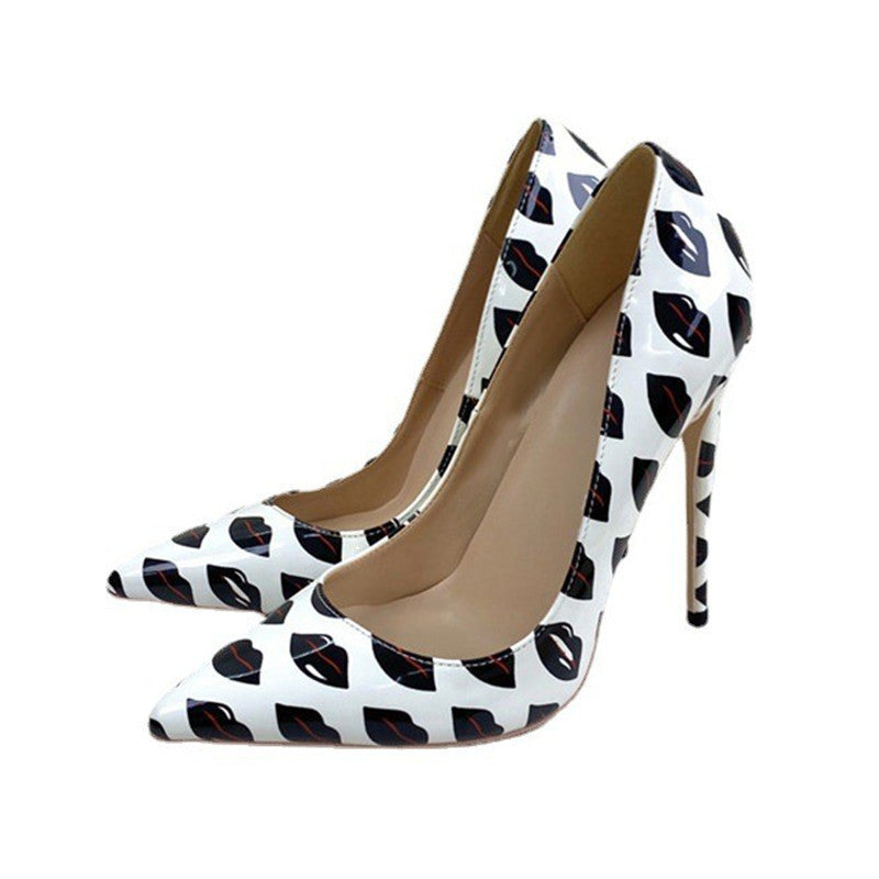 Women's High Pointed Toe Stiletto Low-cut Women's Fashion Shoes
