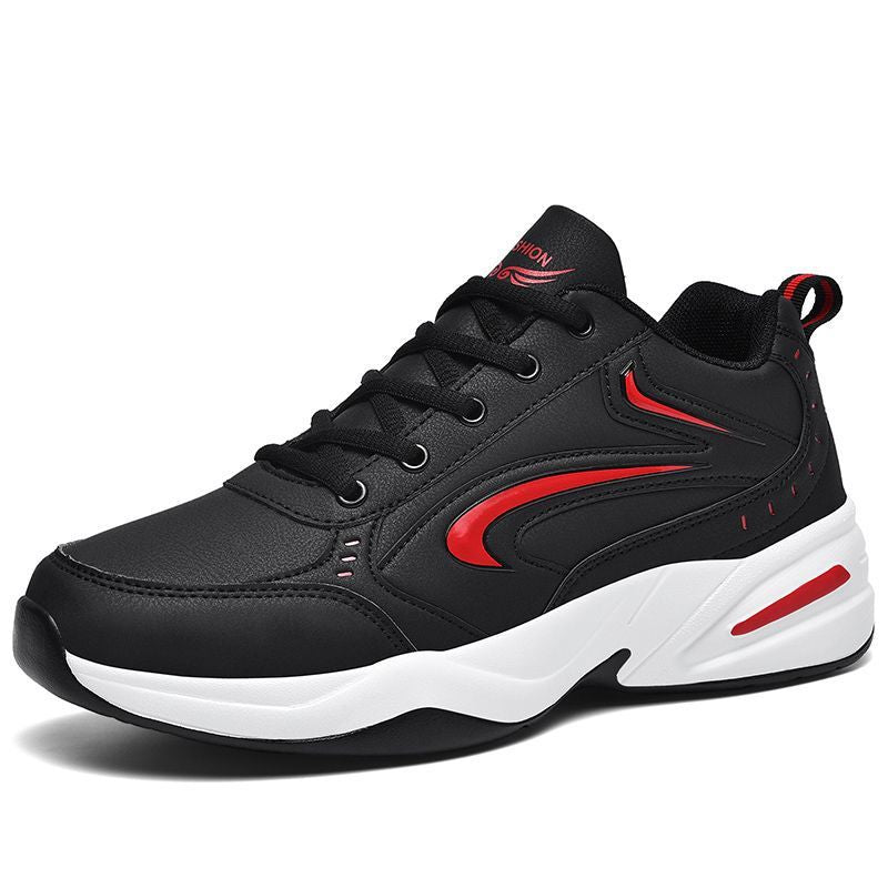 Men's Tendon Sole Waterproof Black Lightweight Running Men's Shoes